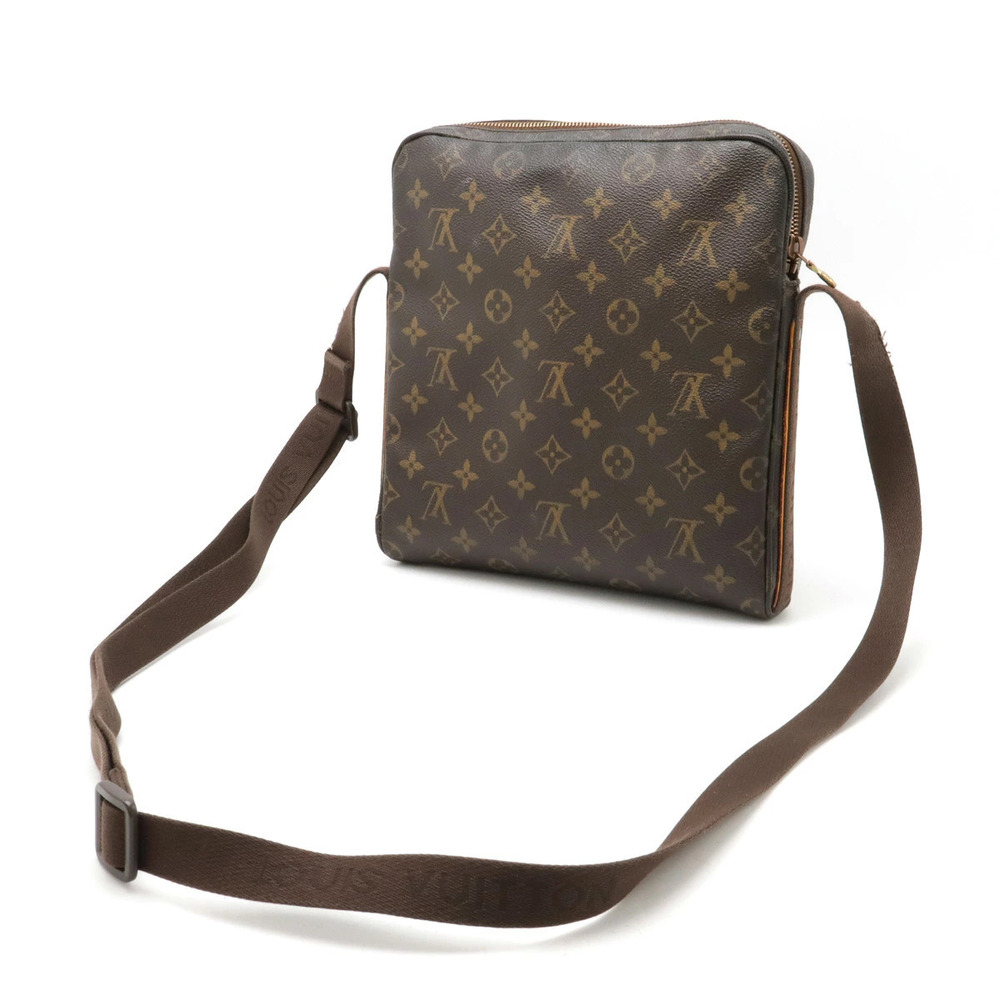 Louis Vuitton Bobour Crossbody Shoulder Messenger Bag Monogram Trotteur Brown